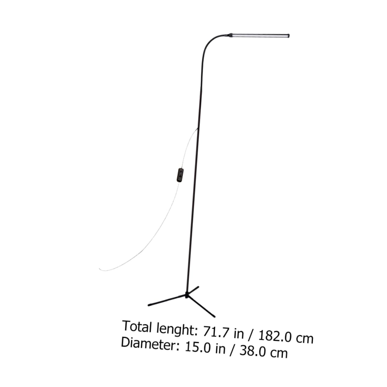 SHINEOFI Lampada LED Dimmerabile da Lettura con Collo D’oca Flessibile, Morsetto, Alimentazione Usb, Luce Antiriflesso per Camera da Letto e Ufficio