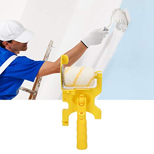 Lot de 2 rouleaux de peinture avec rouleau de garniture - 30 x 12 x 6,4 cm - Idéal pour la séparation des couleurs, application facile, outils de peinture pour projets de bricolage sans effort