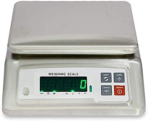 Báscula electrónica digital impermeable 30kg acero inoxidable miniatura 1