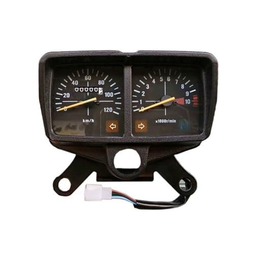 Compteur de vitesse avec indicateur intégré et double odomètre