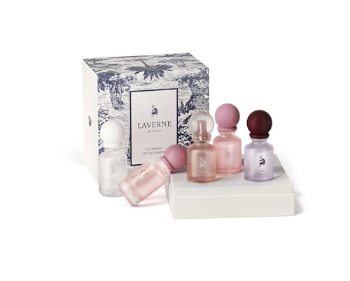 A set for your handbag - Her 5 Miniature Bottles 10 ml each : Last Chnce Miss Laverne Garden Musk Garden Miss Laverne In Love