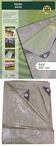 AVR-Tools 860050 Bâche 90 g/m 1,5 x 6 m Vert