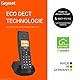 Gigaset Pure 220 - DECT-Telefon - mit Call-Block-Taste und Freisprechfunktion - Hörgerätekompatibel, Adressbuch mit 80 Kontakten, anthrazit schwarz [Kompatibel in DE, IT, FR, NL, BE, Che, AUT]