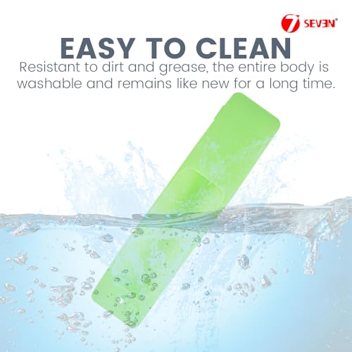 Image of 7SEVEN Compatible with Samsung Tv Remote Cover Suitable Model BN59-01XXXX Series Case to Protect Remote Control from Physical Damage, Ensure Smart Remote with 3 Hotkeys at Last Row Only Fit (Green)