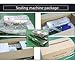 Kolice Commercial Industrial Automatic Continuous Sealing Machine, Horizontal Bag Sealer Machine, Popsicle Packing Machine Plastic Food Grade Packing for PVC Bags Films