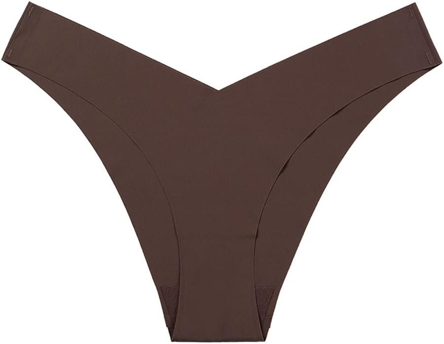 Seamless Ice Silk Underwear Ladies Low Waist Size Briefs Cotton Crotch Breathable Quick-Drying Yoga Sports