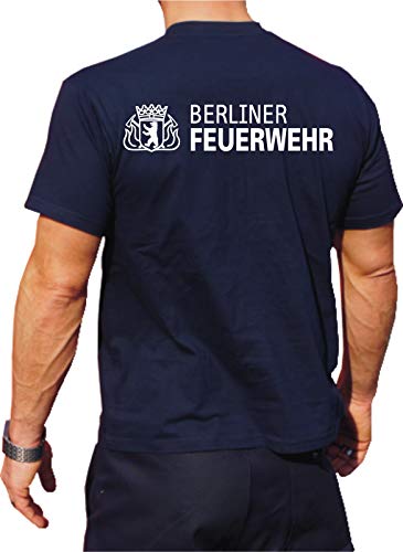 T-Shirt Navy Berliner Feuerwehr+Logo, L (Einzelstück) Cover