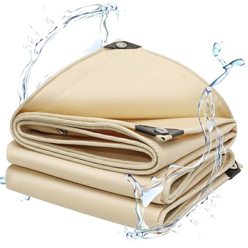 Evita filtraciones con la lona de PVC impermeable de 5 x 5 m para cubiertas multiusos 2