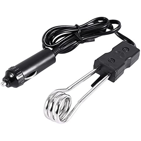 Fdit Portable 12V /24V Car Immersion Heater Car Auto Cup Mug Water Heater Kettle Tea Coffe Soup Drinks Auto Electric Heater(2#) Cover