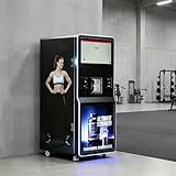 Automatic Protein Shake Vending Machine with Card Reader, Self-Service Vending Machine with Inventory Monitoring & Multiple Payment Options for Business Use in Gyms & Offices