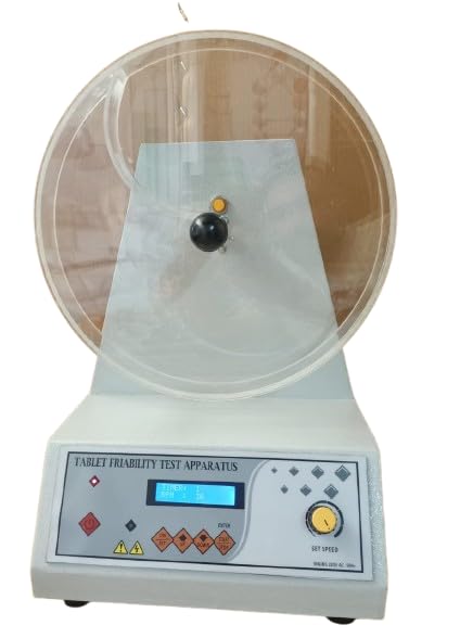 Lab India Tablet Friability Tester Single Drum Automatic Digital ...