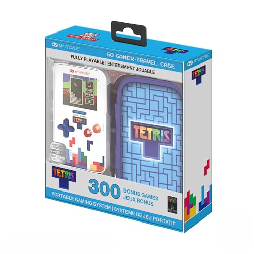 My Arcade Tetris Go Gamer Portable Handheld Gaming System with Travel Case by My Arcade - Used condition - US$25.19
