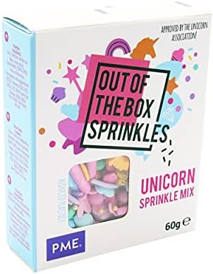 PME Out the Box Sprinkle Mix, Unicorn Mix, 60 g