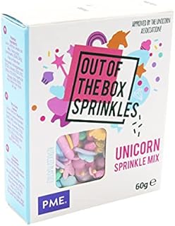 PME Out the Box Sprinkle Mix, Unicorn Mix, 60 g