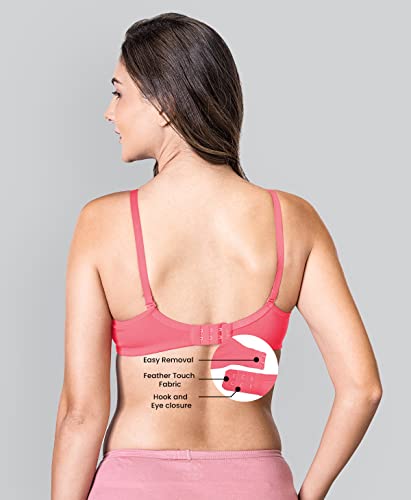 Image of Lyra Women's Cotton Lightly Padded Wire Free Classic Full-Coverage Molded Bra