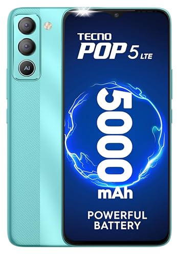 Image of Tecno Pop 5 LTE (Turquoise Cyan, 2GB RAM, 32GB Storage)