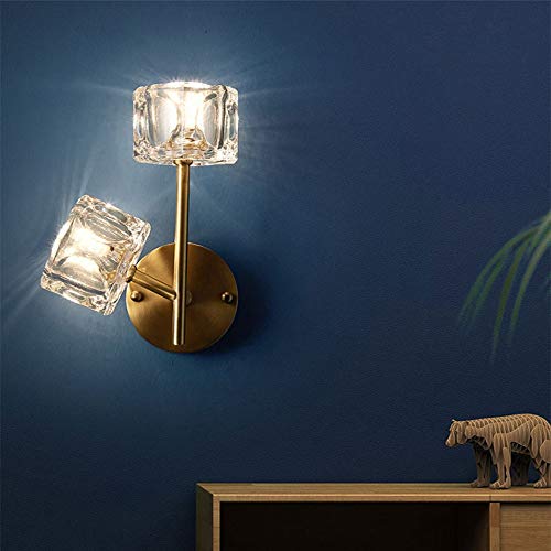 Lámpara de pared de cobre Golden Post de 16 * 24 para fondo de sala 2