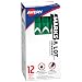 Avery MARKS-A-LOT Permanent Marker, Large Chisel Tip, Green  12-Count (08885)