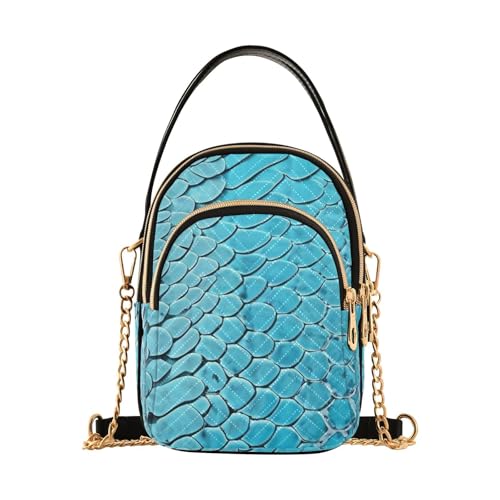 Womens Shoulder Handbags Tote Bag Quilted Purses for Women Scale Pattern Satchel for Travel Office,Multi12