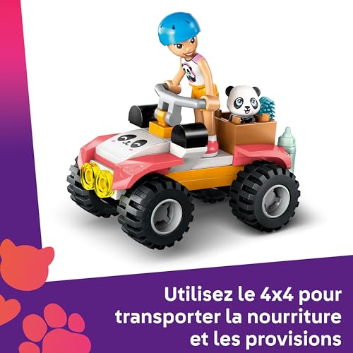 LEGO® Friends 42648 Le sanctuaire des pandas - vue 6
