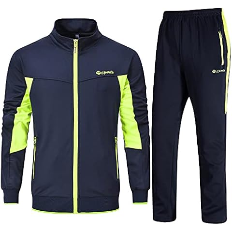 Rdruko Men's Tracksuit Set for Sports Cover