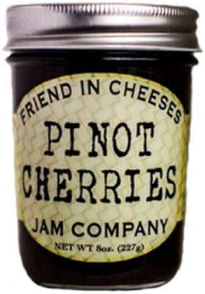 Friend in Cheeses Jam - Pinot Cherries (8 ounce)