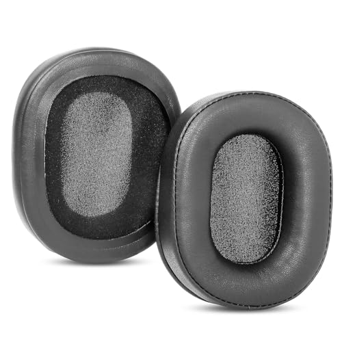 Almohadillas para auriculares de repuesto compatibles con los modelos Senal SMH-1000 y SMH-1200, piel sintética negra miniatura 1