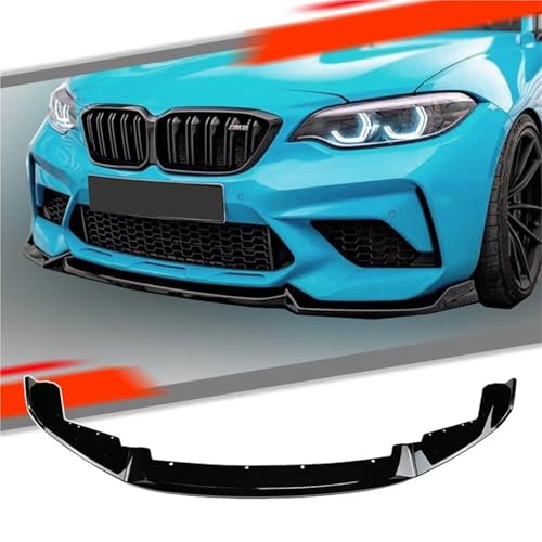 Diffuseur de pare-choc avant pour BMW M2 F87 protection look carbone - 2