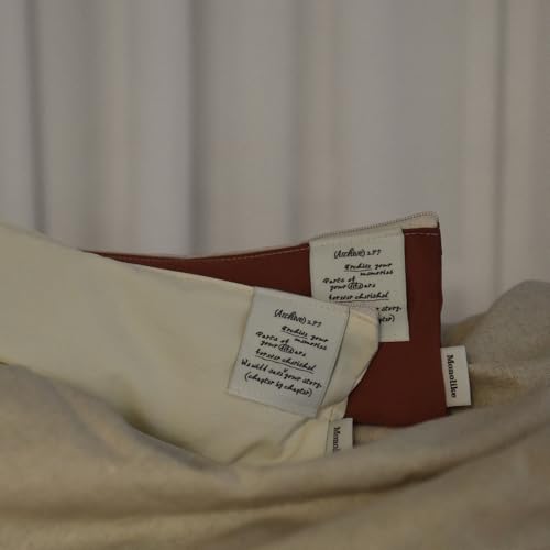 Image of Monolike Archive 247 Flat Pen Case, Brick red - Pencil Pouch, Portable Pencil Bag, Pencil Case, Office Pouch case, Pen case