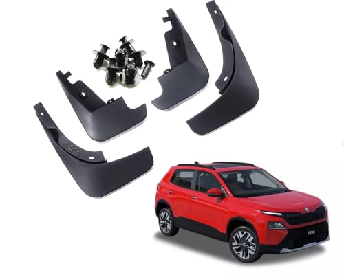 Image of WolkomHome Mud Flap Compatible with Kylaq - Durable Splash Guards for Car Exterior Protection