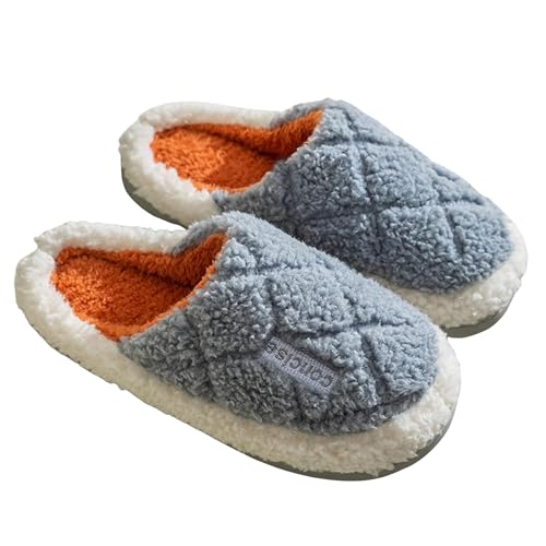 Image of DRUNKEN Slippers For Men Winter Sandals Casual Flats Home Footwear Man Girls Sliders Flip Flops Chappals Ladies Clogs Sleeper Slides Stylish Ortho Soft