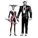 McFarlane Toys - Batman: The Animated Series Harley Quinn and The Joker (Mad Love 2 Pack) 6in Action Figures Gold Label