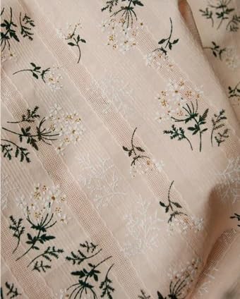 Stoffa Tessuto Jacquard Ricamo in puro cotone Cheongsam for abiti Abbigliamento Panno Cucito Fai da te(4,1 meter)