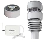 ECOWITT – ECOWITT Wifi Wetterstation GW3001, 7-in-1-Garten-Funkwetters