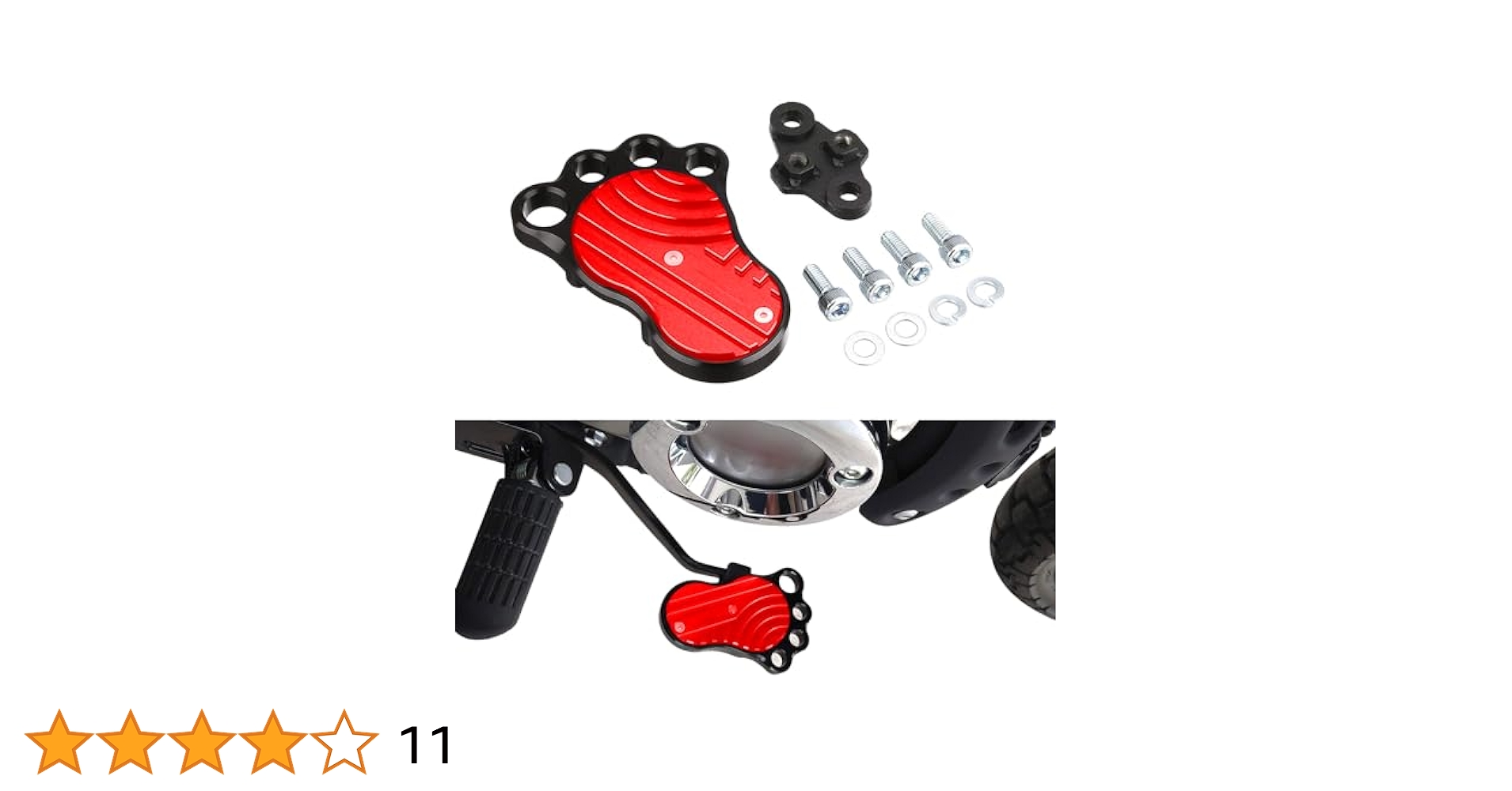 【現最安・未使用】Polly Cranka Golden Cog CF 英語 Amazon.com: KATIE DEVI Aluminum Alloy Brake Pedal Big Foot