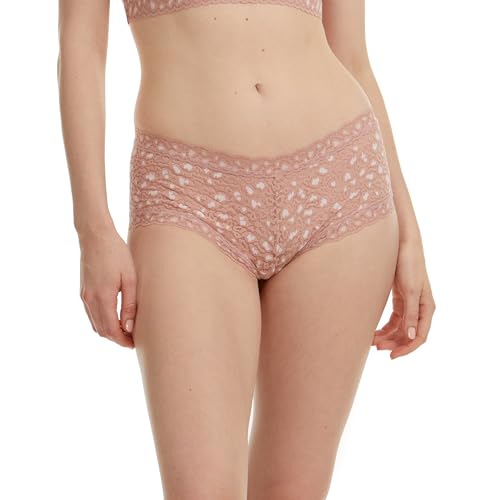 Image of hanky panky - Daily Lace Boyshorts | Women's Underwear, Soft Stretch Fit Panties, Cotton Blend | Sizes (XS-XL), 3 pack