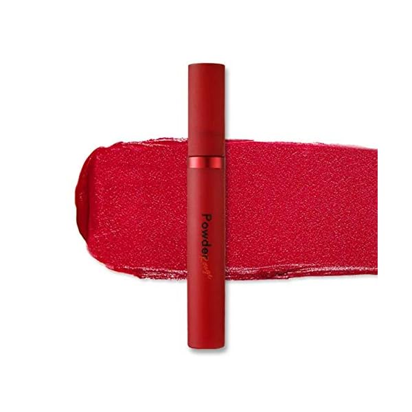 Etude-House-Powder-Rouge-Tint-RD303-Bitter-Red-Red-matte-lip-stain-that-fills-the-lips-with-dense-pigment-Korean-makeup ETUDE House Powder Rouge Tint (RD303 Bitter Red) | Red matte lip stain that fills the lips with dense pigment | Korean makeup