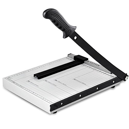 truecharms Heavy Duty Professional Paper Cutter/Trimmer Guillotine A4 Paper Cutting Board/Machine/Tools