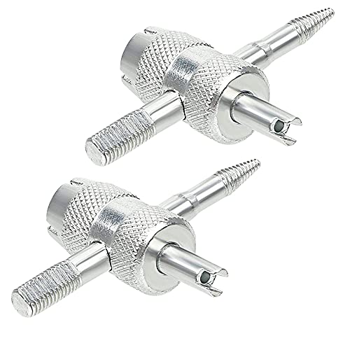 Easytoo 2 Park Tire Valve Tools,4-In-1 Valve Core Tool Multifunctional Valve Wrench For Automobile Tire Stem Core Remover Installer Repairer #TOP1