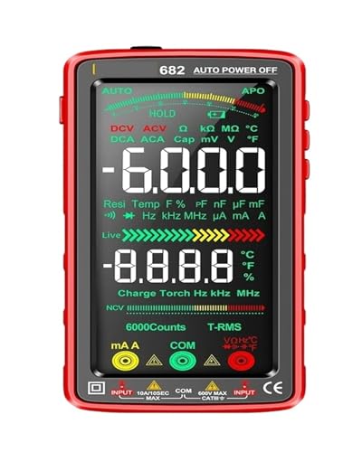 Testeur de tension 682 rouge pour trouver les pannes sans couper les fils