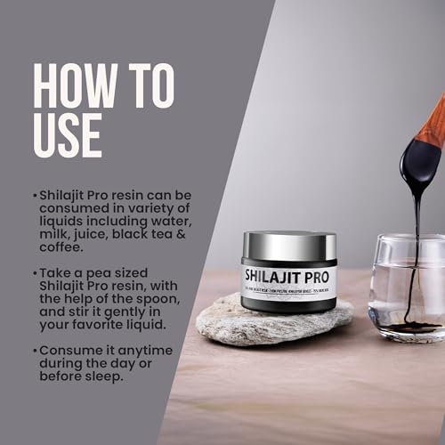Image of Shilajit Pro | Pure Himalayan Shilajit Resin | 75% Fulvic Acid | Lab Tested | Energy, Stamina & Strength Support | 50g