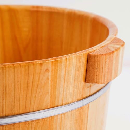 Balde de Madera Maciza para Pies con Masaje y Tapa miniatura 5
