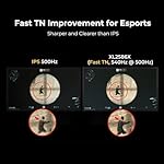 BenQ Zowie XL2586X | 24.1 | Fast TN 540Hz Gaming Monitor for Esports | Motion Clarity DyAc2 | 1080p | XL Setting to Share | Shielding Hood | New Industrial Grade Ball Bearing Height Adjustment - Image 4