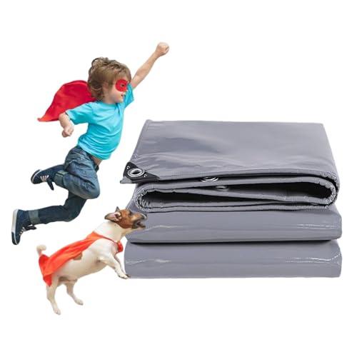 Bâche de protection premium 450g/m² grise imperméable JXL11