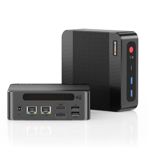 Image of BOSGAME P6 Mini PC with AMD Ryzen 7 6800H, 24GB RAM 512GB PCle3.0 SSD