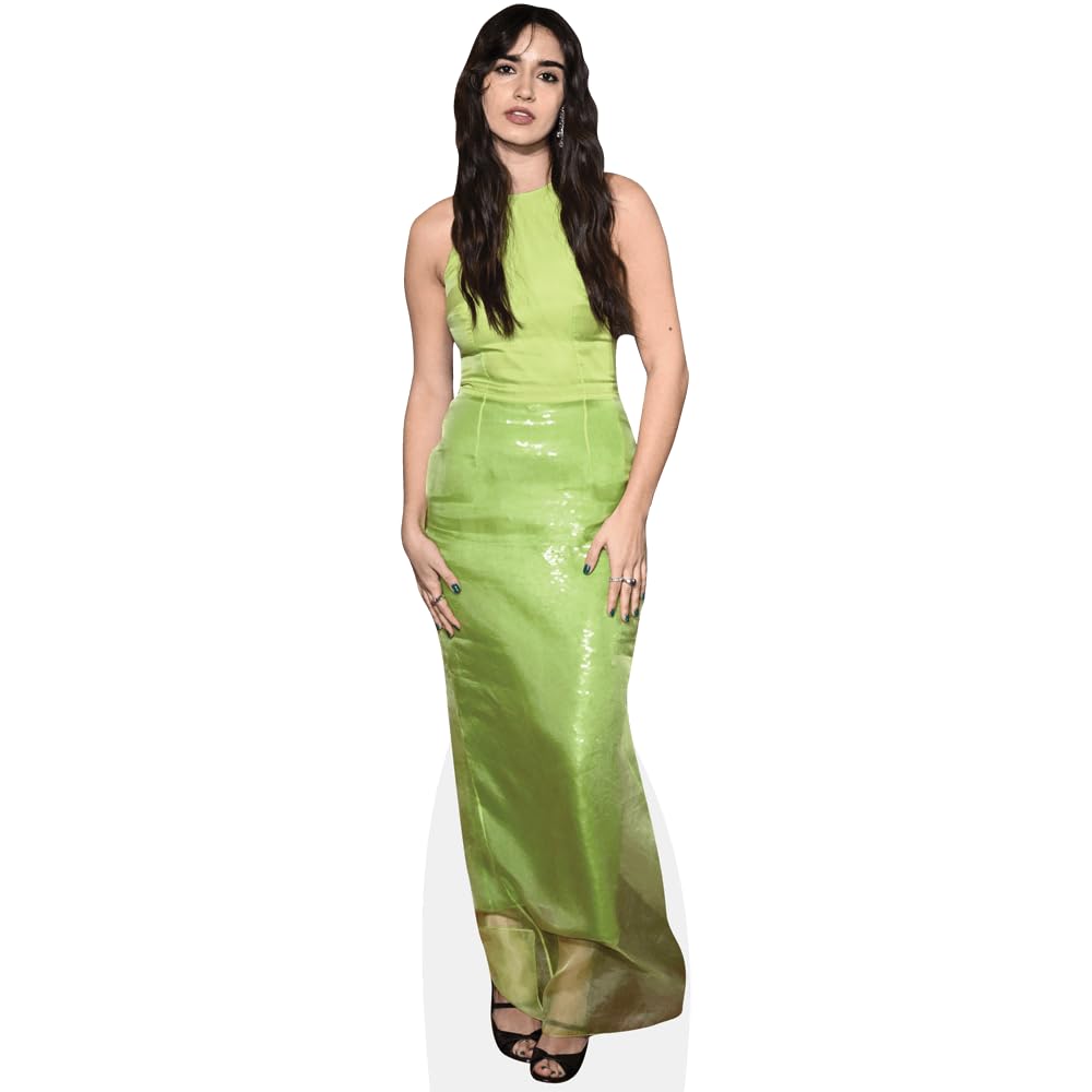 Asha Banks (Green Dress) Mini Size Cutout