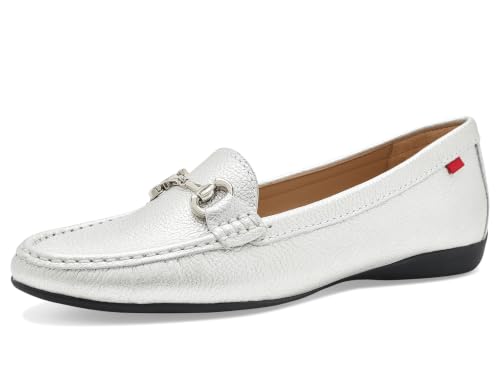 Image of Women's Genuine Leather Slip on Buckle Loafer