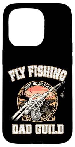 FLY FISHING DAD GUILD �t�B�b�V���[�}�� ���̓� �� �����₫ �X�}�z�P�[�X iPhone 15 Pro �p
