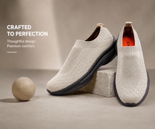 Image of Kraasa Trial Running Shoes with Lightweight Memory Insole | Breathable, Anti-Skid Knit Sneaker, Walking & Gym Shoes