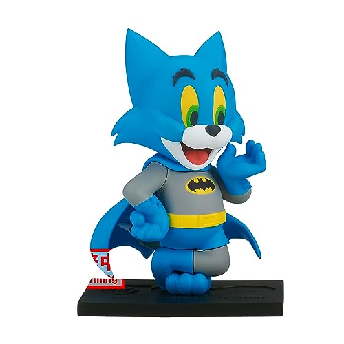 Banpresto Tom, Collection Tom and Jerry As Batman WB100th Anniversary Ver. 8 cm BP88441 Multicolore